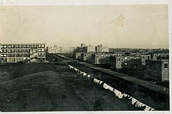 Standard Bata factories and housing at "Bata-ville", Vukovar borough 1941. Today's Borovo Naselje, local board, urban settlement 4 km (2.5 mi) from the Vukovar town center.