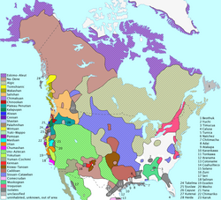 Native languages of the United States, Canada, Greenland, and Northern Mexico