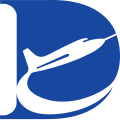 The historical logo of then Dryden Flight Research Center (before March 2014).