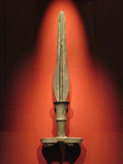 Korean Bronze Age sword. Seoul, National Museum of Korea