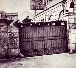 Armed workers occupying factories in Milan, September 1920, during the Biennio Rosso