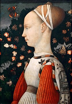 Portrait of a Princess, c. 1435–1440.
