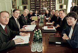 Following the Scotland Act 1998, Donald Dewar became First Minister in the first Scottish parliament since 1707