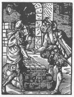 Two traders in 16th-century Germany