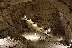 Mønsted is the largest limestone mine in the world.