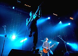 Franz Ferdinand performing in 2006