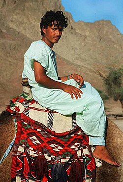 A Negev Bedouin man.