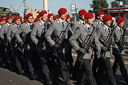 German Army signallers in service uniforms