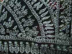 Traditional Chikan Embroidery
