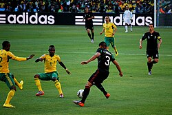 First game of the 2010 FIFA World Cup, South Africa vs Mexico at Soccer City