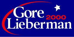The logo for Gore and Joe Lieberman's campaign