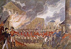 After their victory at the Battle of Bladensburg in 1814, the British burned the White House and other federal buildings during a one-day occupation of Washington.