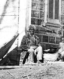 Photograph believed to be of Ford taken at Mount Vernon in 1858[24]