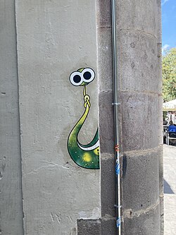Street art in Barcelona