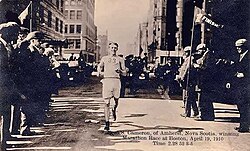 Boston Marathon Finish Line, 1910.
