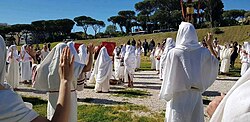 Celebration of the 2777th Natale di Roma at the Circus Maximus