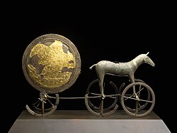 Trundholm sun chariot, Denmark, c. 1500 BC