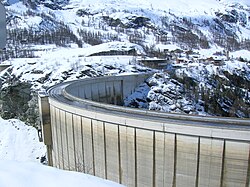Barrage de Tignes.