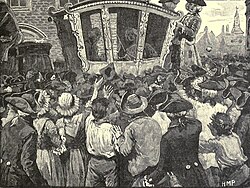 Attack on the royal carriage in 1795[109]