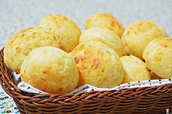 Pão de Queijo is a traditional snack from Minas Gerais