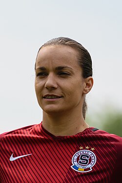 Lucie Martínková was the top women's goal scorer for club in 2021.