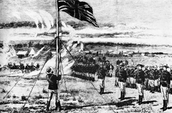The Union Jack was raised over Fort Salisbury on 13 September 1890.
