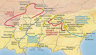 Price's Raid in the Trans-Mississippi Theater, 1864