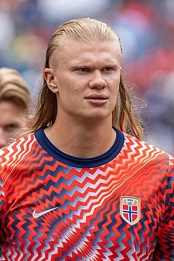 Erling Haaland is Norway's all-time top goalscorer with 62 goals.