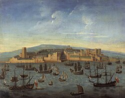 The earliest-known image of Liverpool, in 1680