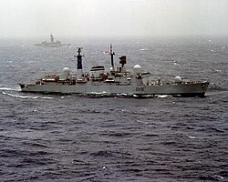 HMS Coventry in 1981