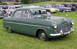 Ford Zephyr, a popular vehicle for Teds