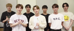 Pentagon with Ten Asia's Top Ten Award on September 1, 2020.