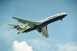 A Comair Boeing 727-230 at O. R. Tambo International Airport