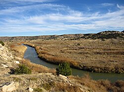 The arid high plains in Southeastern Colorado