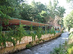 Cafes along the Berdawni River