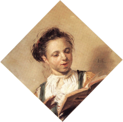 Girl Singing (Frans Hals, about 1628)