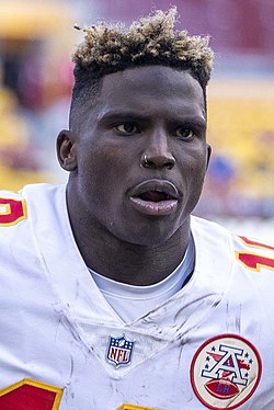 Tyreek Hill made the Pro Bowl in all six seasons with the Chiefs as a return specialist-wide receiver.