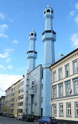 The World Islamic Mission's mosque in Oslo, Norway