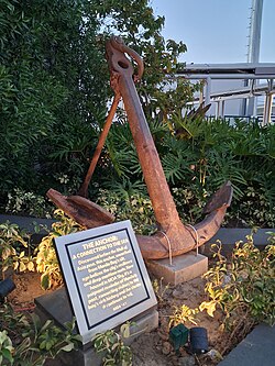 Old anchor in Manila