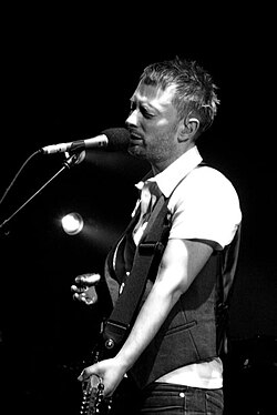 Thom Yorke of Radiohead.