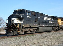 A Norfolk Southern Railway locomotive