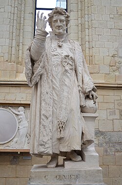 Statue of Cuvier by David d'Angers, 1838