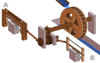 Hierapolis sawmill (3rd century AD), a machine that combine a crank with a connecting rod.[11]