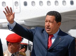 The late President Hugo Chávez was the first afrodescendiente to serve as head of state of Venezuela.