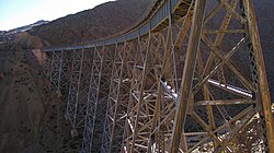 A steel bridge