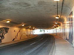 12th St. tunnel under I-395 in Southwest