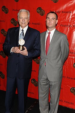 In May 2009, host Robert Osborne and Charles Tabesh, senior vice president for programming, accepted Turner Classic Movies' Institutional Peabody Award "for a continuing, powerful commitment to a central concept—the place of film in social and cultural experience".[25]