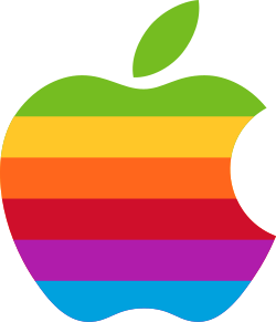 The original official logo of Apple was used from 1977 to 1999.[161]