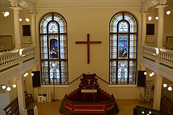 Lähetyskirkko, a Christian mission church in Ullanlinna, Helsinki, Finland
