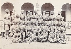 14th Ferozepore Sikhs en route for China, 1900